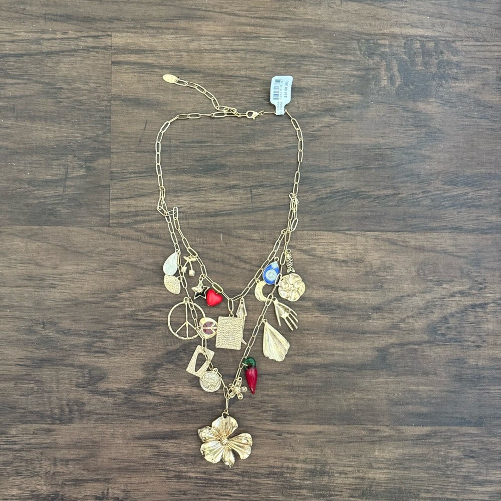 Free People Maxamillion Charm Necklace - Picture 2 of 16